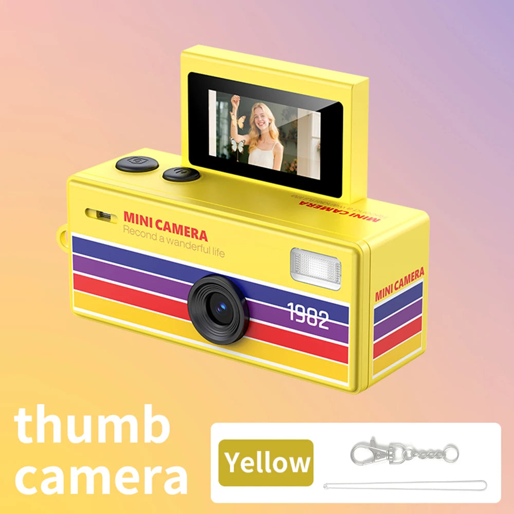VERO ONE Mini Digitalkamera – CCD Digicam mit Flip-Display