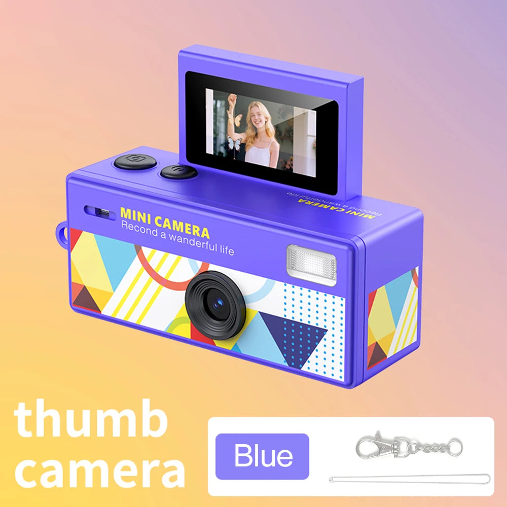 VERO ONE Mini Digitalkamera – CCD Digicam mit Flip-Display