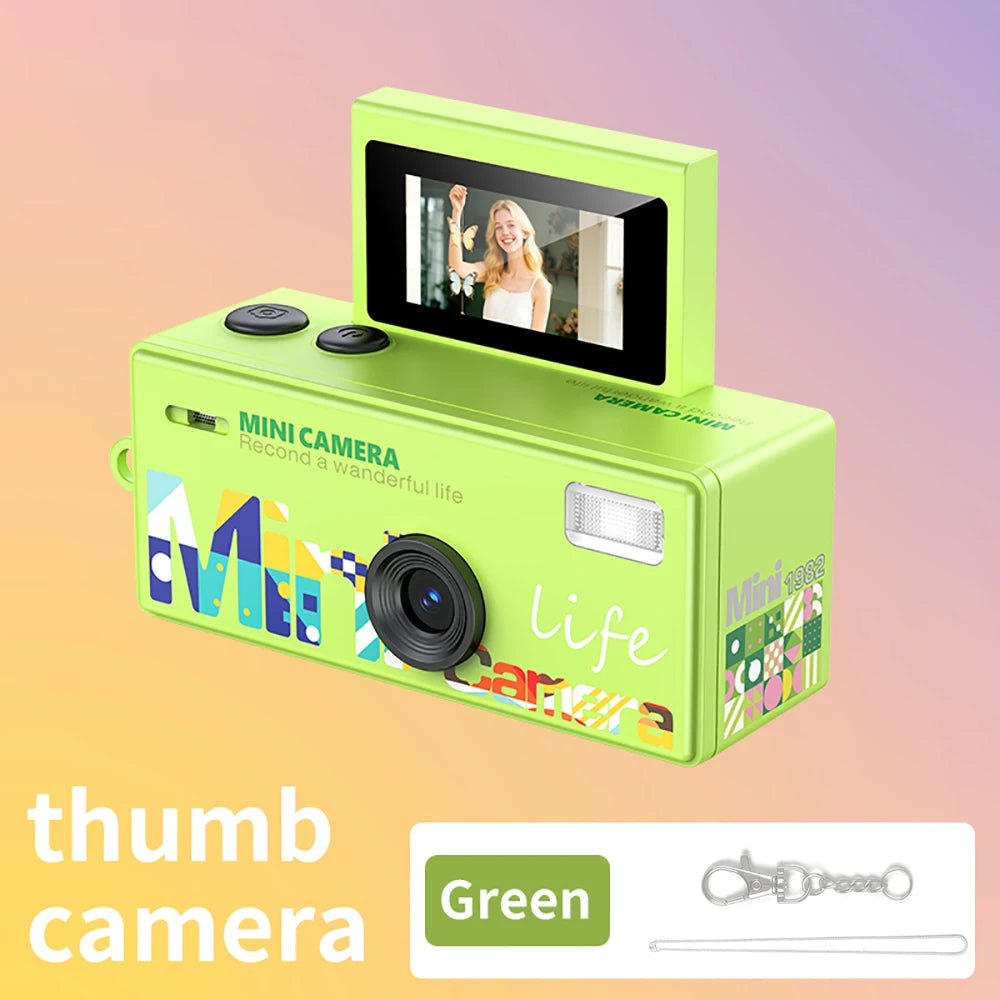 VERO ONE Mini Digitalkamera – CCD Digicam mit Flip-Display