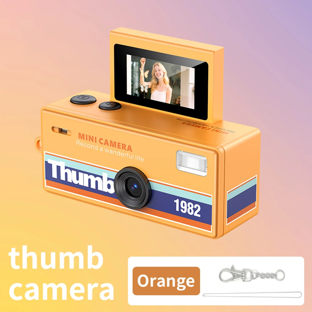 VERO ONE Mini Digitalkamera – CCD Digicam mit Flip-Display