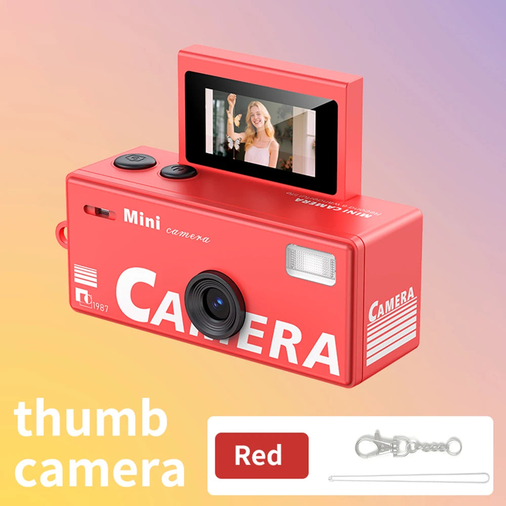 VERO ONE Mini Digitalkamera – CCD Digicam mit Flip-Display